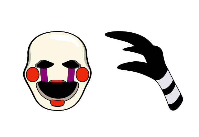 Security Puppet Custom Cursor for Chrome from Five Nights at Freddy's Cursors Collection