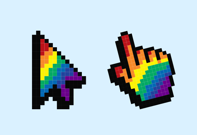 Rainbow ani/cur Cursors