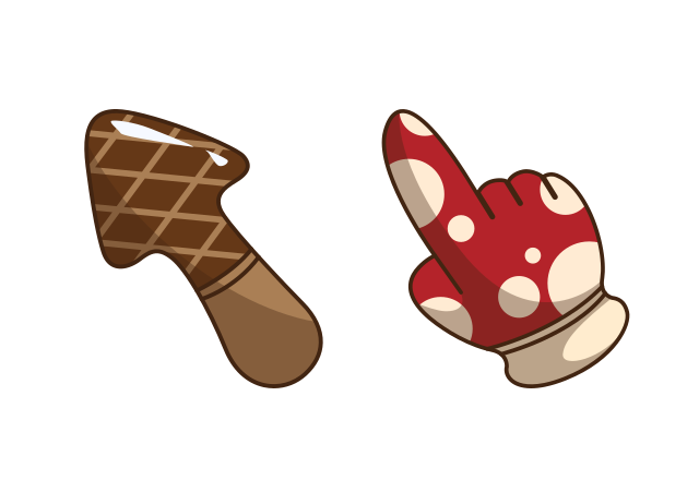 The Forest Custom Cursor for Chrome from The Cursors Cursors Collection