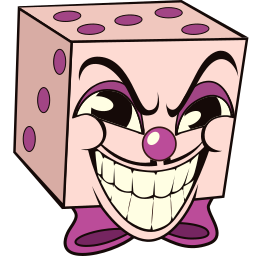 Custom Cursor King Dice from Cuphead Pointer