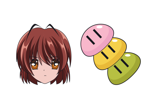 Nagisa Furukawa Custom Cursor for Chrome from Anime Cursors Collection