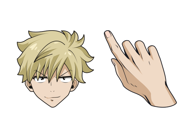 Weisz Steiner Custom Cursor for Chrome from Anime Cursors Collection