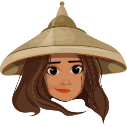 Custom Cursor Cute Raya from Raya and the Last Dragon Pointer