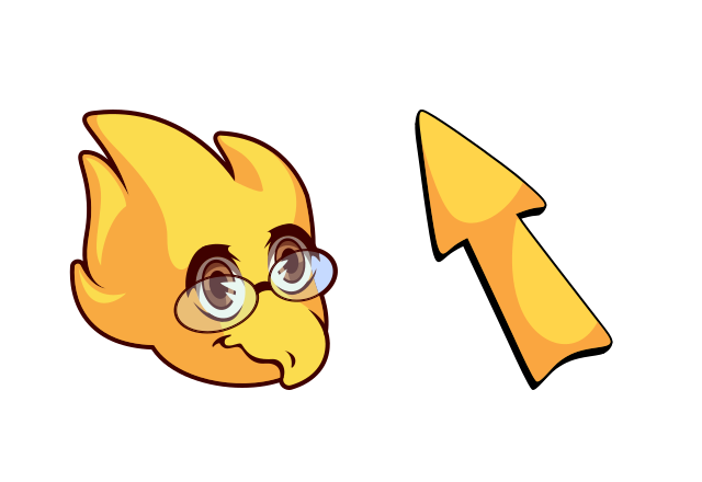 Undertale Dr. Alphys Custom Cursor for Chrome from Undertale and Deltarune Cursors Collection