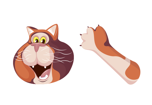 Mr. Mittens Custom Cursor for Chrome from Animation Movies Cursors Collection