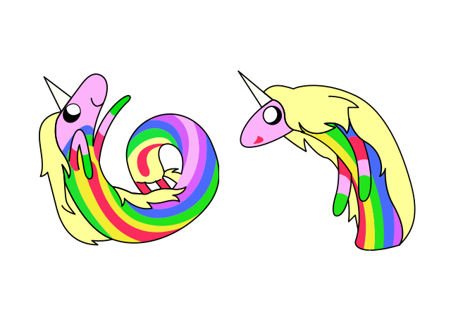Lady Rainicorn Custom Cursor for Chrome from Adventure Time Cursors Collection