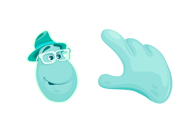Joe Gardner's Soul Custom Cursor for Chrome from Animation Movies Cursors Collection