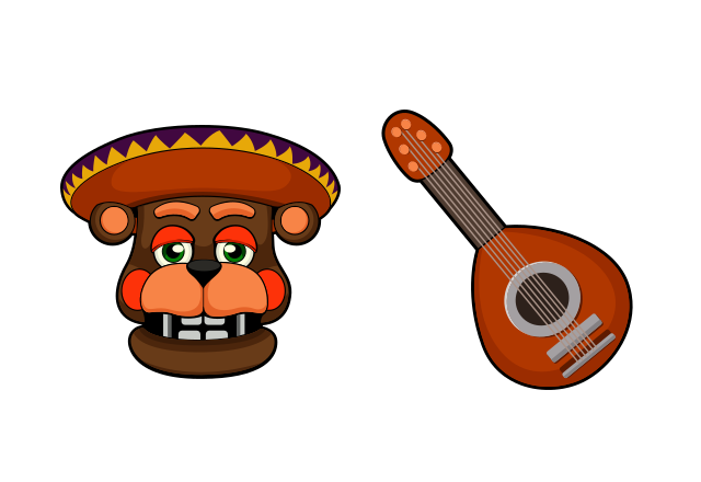 El Chip Custom Cursor for Chrome from Five Nights at Freddy's Cursors Collection