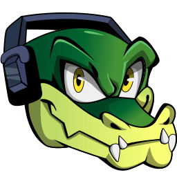 Custom Cursor Cute Vector the Crocodile from Sonic the Hedgehog Pointer