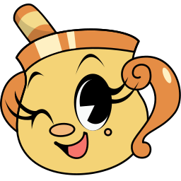 Custom Cursor Cute Ms. Chalice from Cuphead Pointer