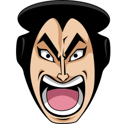 Kozuki Oden custom cursor for Chrome Pointer