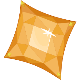 Custom Cursor The Yellow Diamond Pointer
