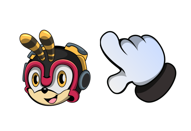 Charmy Bee Custom Cursor for Chrome from Sonic the Hedgehog Cursors Collection