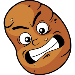 Custom Cursor Sal Spudder from Cuphead Pointer