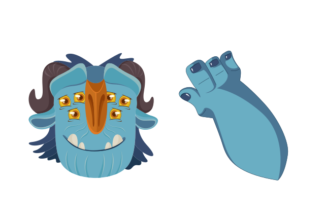 Blinky Galadrigal Custom Cursor for Chrome from Animation Movies Cursors Collection