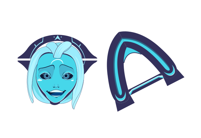 Aja Tarron Custom Cursor for Chrome from Animation Movies Cursors Collection