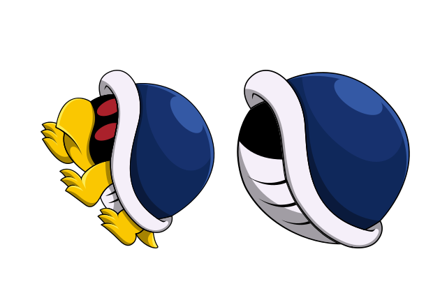 Buzzy Beetle Custom Cursor for Chrome from Video Games Cursors Collection