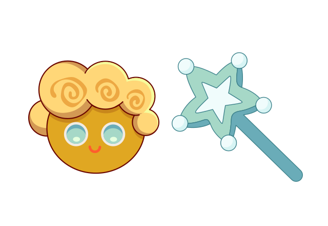 Angel Cookie Custom Cursor for Chrome from Video Games Cursors Collection
