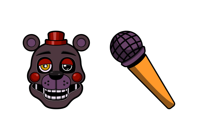 Lefty Custom Cursor for Chrome from Five Nights at Freddy's Cursors Collection