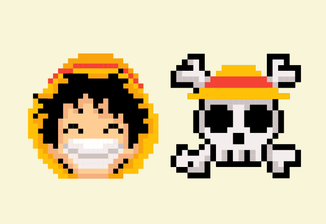 One Piece Anime Cursor with Monkey D. Luffy - Sweezy Cursors